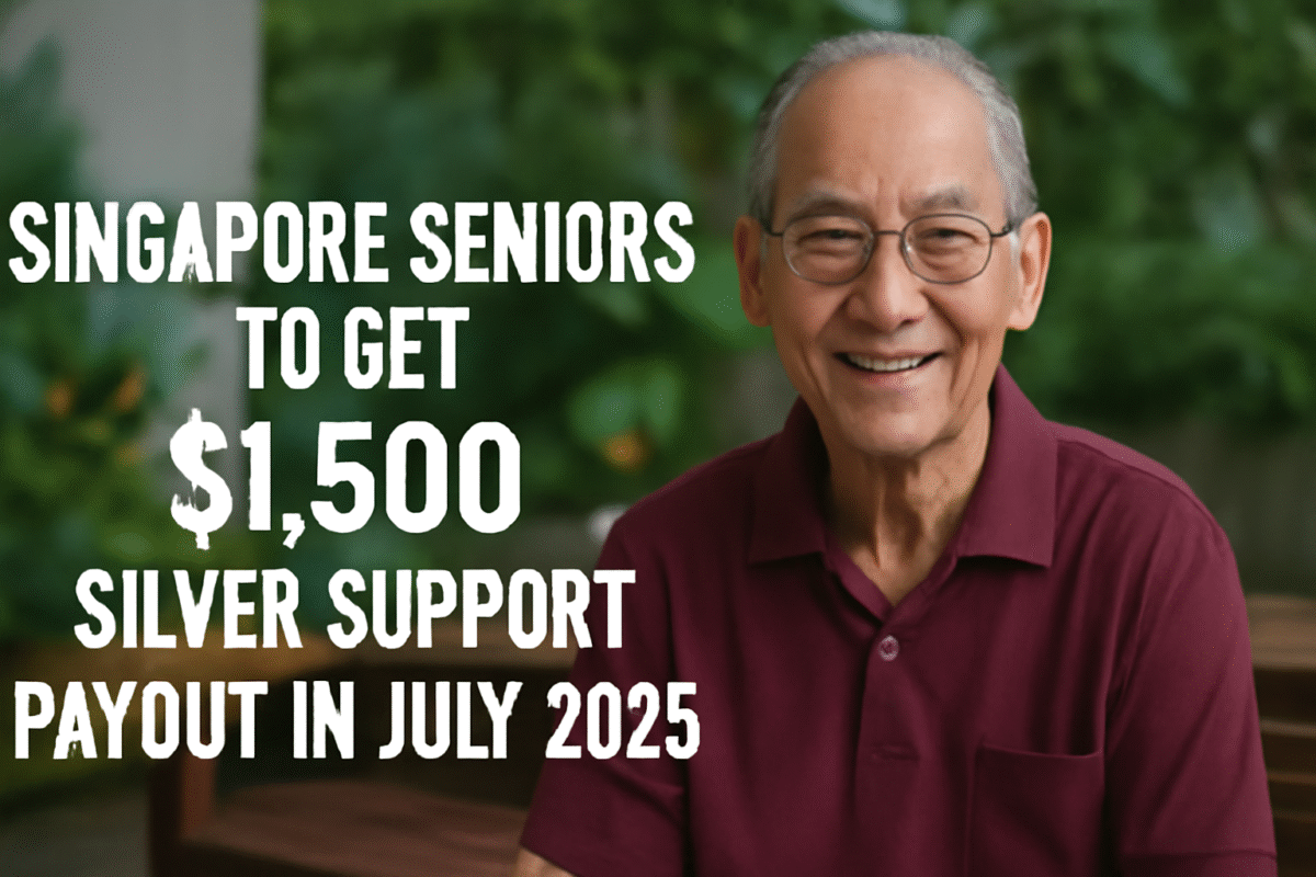 Singapore Seniors to Get $1,500 Silver Support Payout in July 2025 – CPF Criteria & Dates Inside