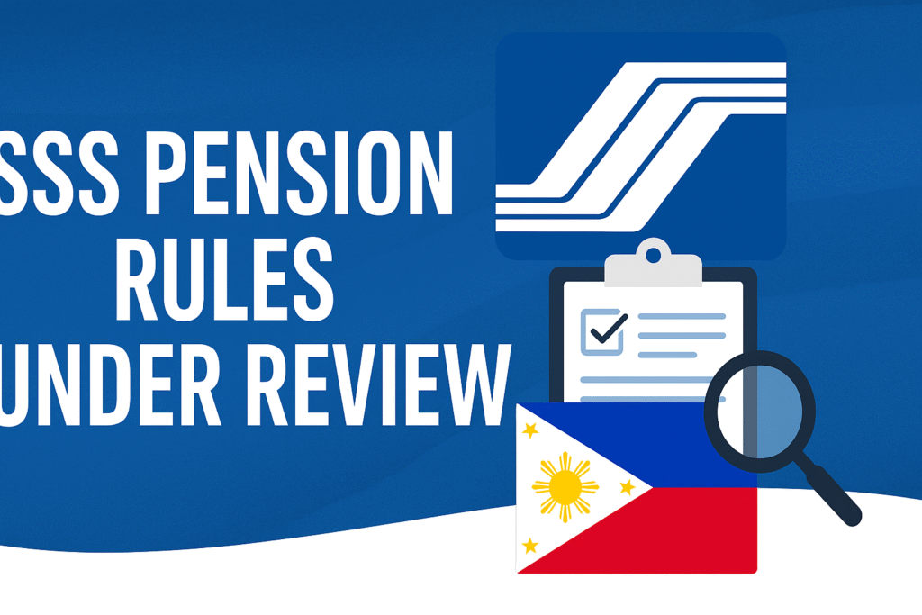 SSS Pension Rules Under Review – New Eligibility for 2025 Explained