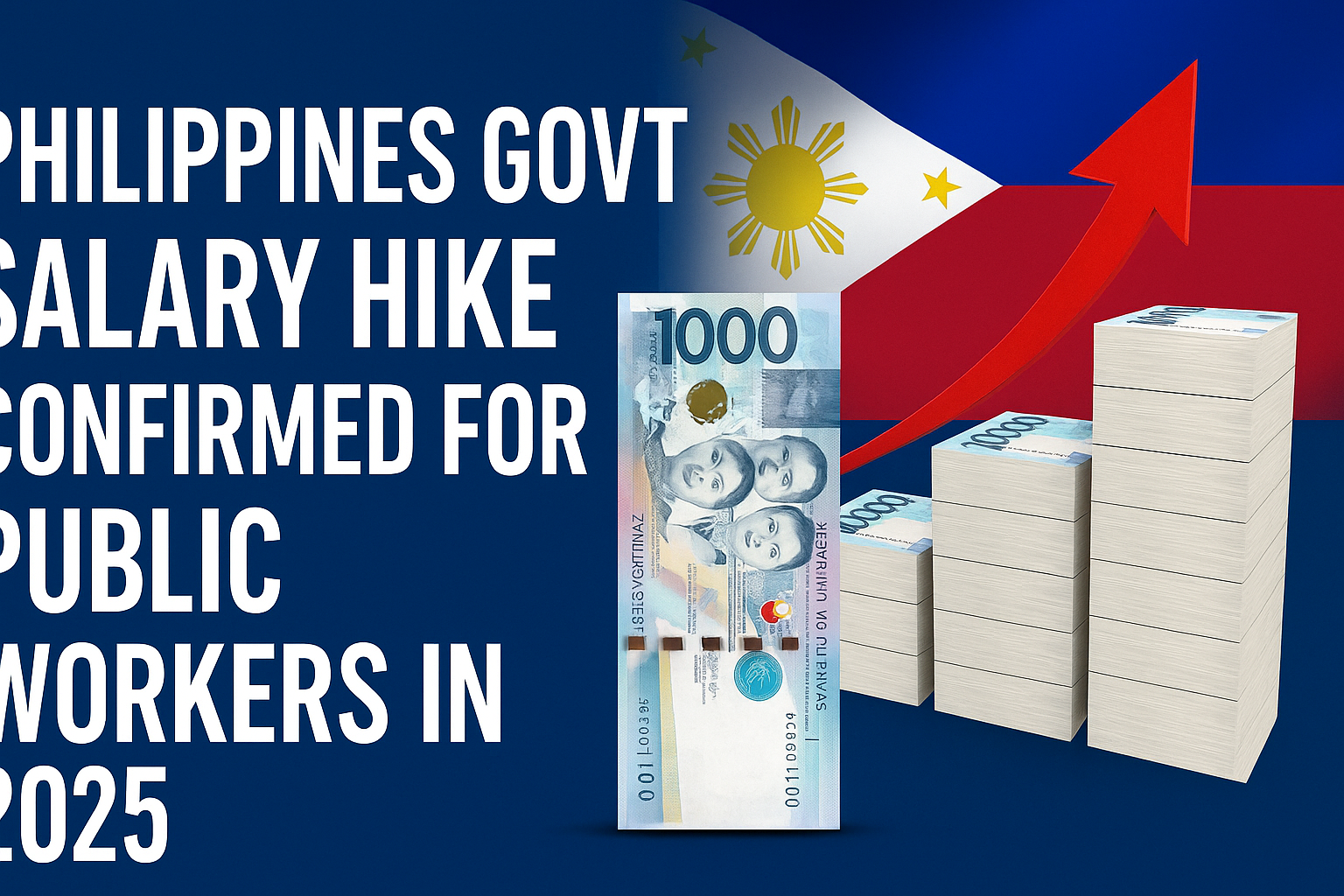 Philippines Govt Salary Hike Confirmed for Public Workers in 2025