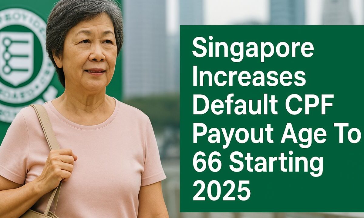 Singapore Increases Default CPF Payout Age To 66 Starting 2025