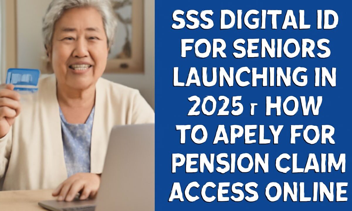 SSS Digital ID For Seniors Launching In 2025 – How To Apply For Pension Claim Access Online