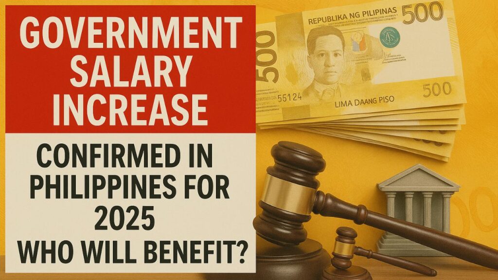 Government Salary Increase Confirmed In Philippines For 2025 – Who Will Benefit?