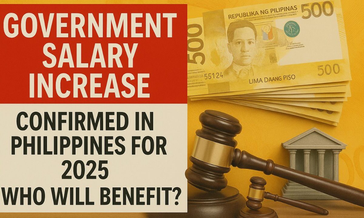 Government Salary Increase Confirmed In Philippines For 2025 – Who Will Benefit?